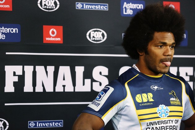 Semi-finalist: Speight's Brumbies are through to the Super Rugby semis