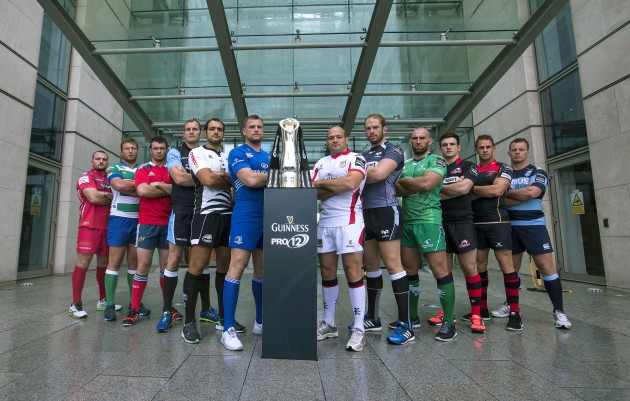 Glad to be back: the Guinness Pro12 sides are ready for a tough season (courtesy of INPHO)