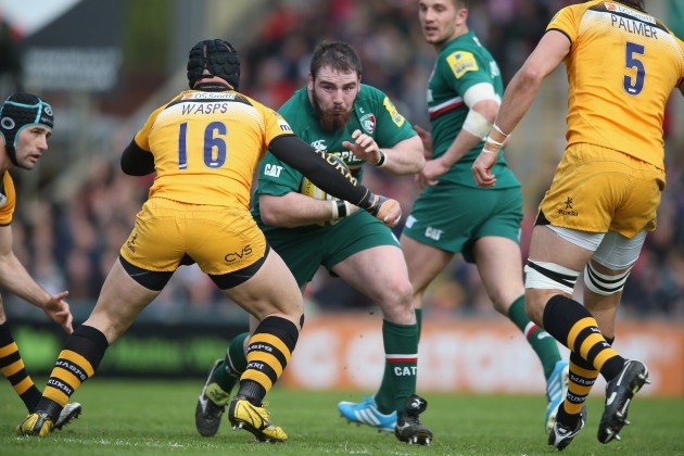 Agressive: Balmain made the most of his chances last season