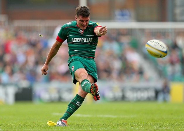 Burning ambition: Leicester's Burns will be hoping to get one over on his opposite number