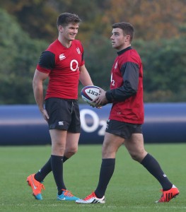 Reunited: Ford and Farrell will start against Samoa