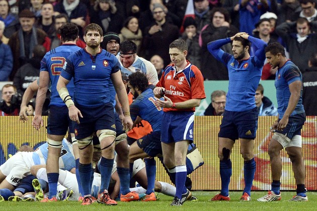 Foiled again: Just when France were on a roll, Argentina stumped them