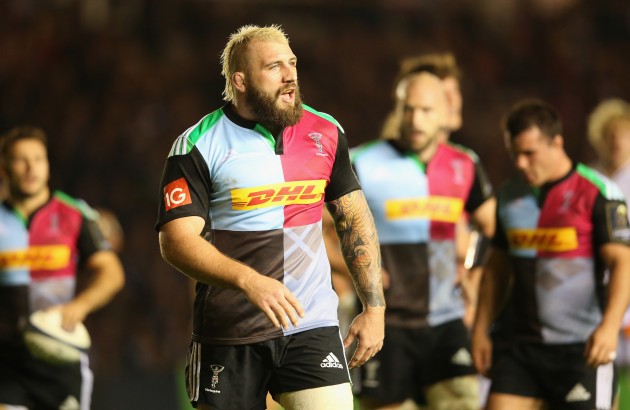 Grinding it out: Joe Marler 