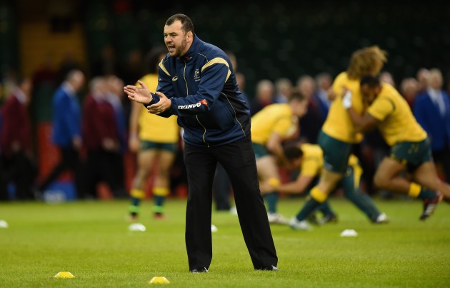 Shy and retiring: Michael Cheika does a fine line in 'speaking his mind'