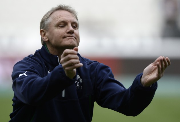 Orchestrating things: Joe Schmidt doesn't feel offloading is a major factor for IReland