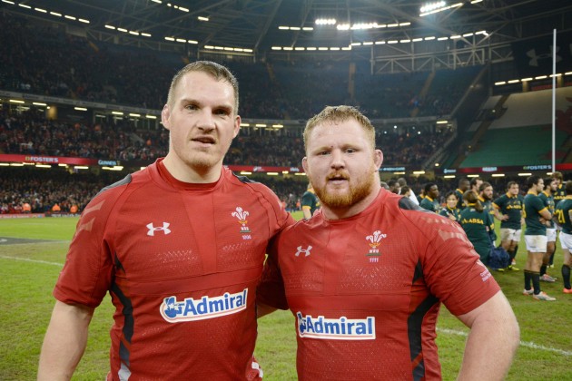 Gethin Jenkins and Samson Lee