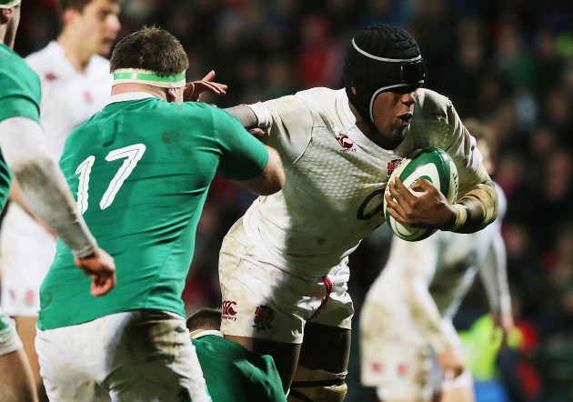 All aboard: The Itoje Express bypasses Michael Bent