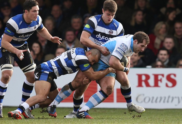 In fine form: Fraser Brown of Glasgow Warriors