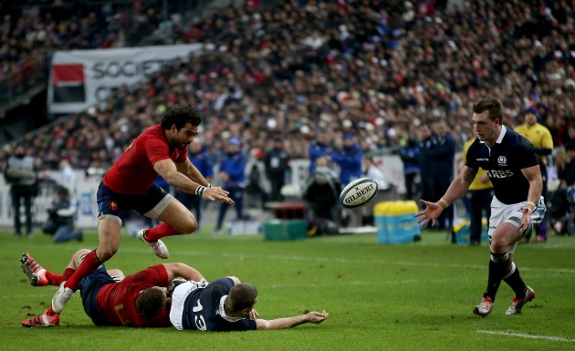 Dynamic youngsters: Deans likes the exciting young Scottish backs