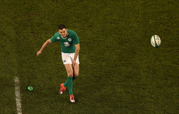 On home soil: Johnny Sexton scored 15 points on his Ireland return. Photo: Inpho