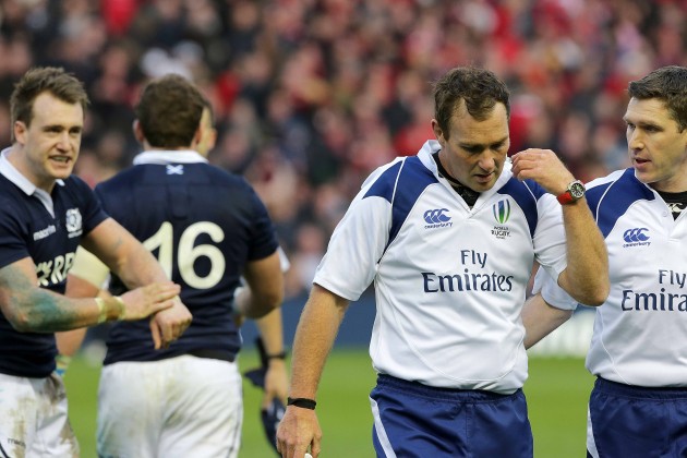 Time to reflect: Stuart Hogg asks about time at the final whistle