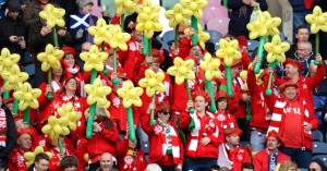 Wales fans
