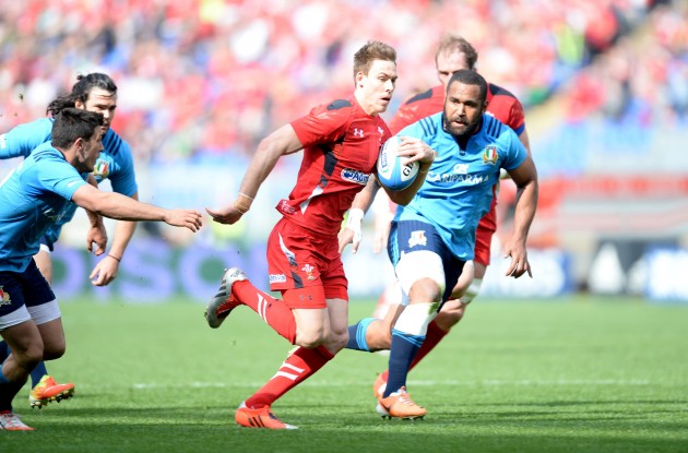 Game changer: Fleet-footed Liam Williams made a big difference