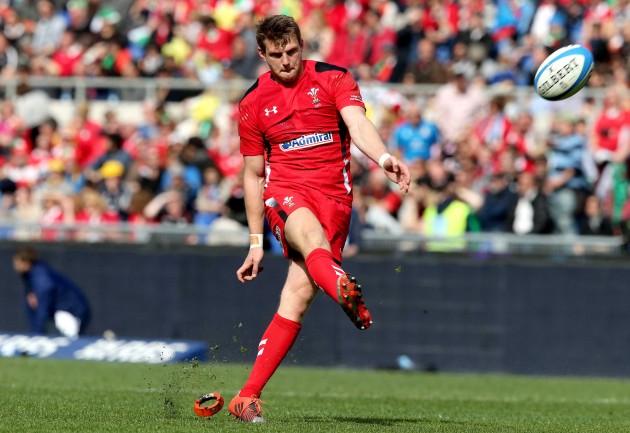 Kicking on: Dan Biggar had a very good month in March