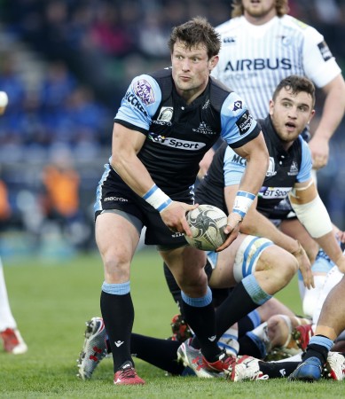Horne calls the tune: Peter Horne scored a hat-trick for Glasgow. (Photo: Inpho)
