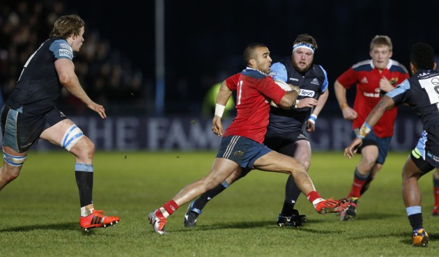 Let loose: Can Simon Zebo scare the Glasgow defensive line?