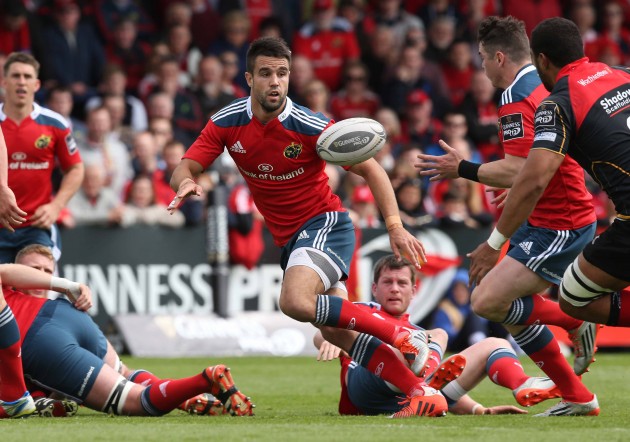 Key man: Conor Murray scored a vital hat-trick for Munster. (Photo: Inpho)