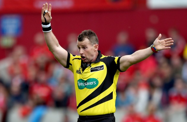 Force for good: Nigel Owens should help the game flow