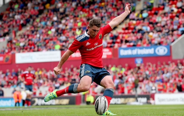 Bad day with the boot: Ian Keatley missed five of his seven kicks. (Photo: Inpho)