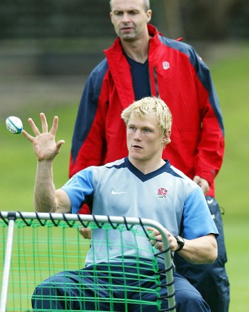 Josh Lewsey uses Dr Calder's techniques