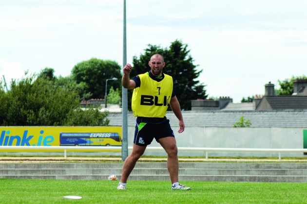 John Muldoon during last season's pre-season