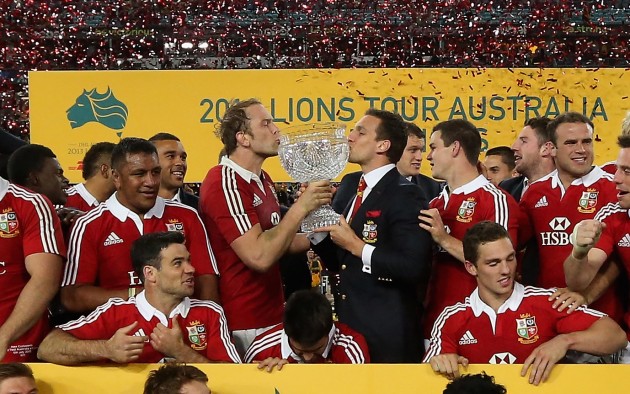 Happy memories: The Lions beat the Wallabies in their last outing in 2013