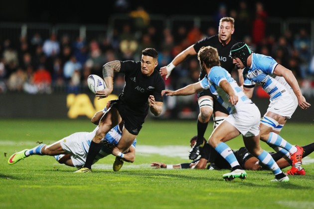 And for my next trick: Sonny Bill Williams tortured the Pumas with his offloading ability