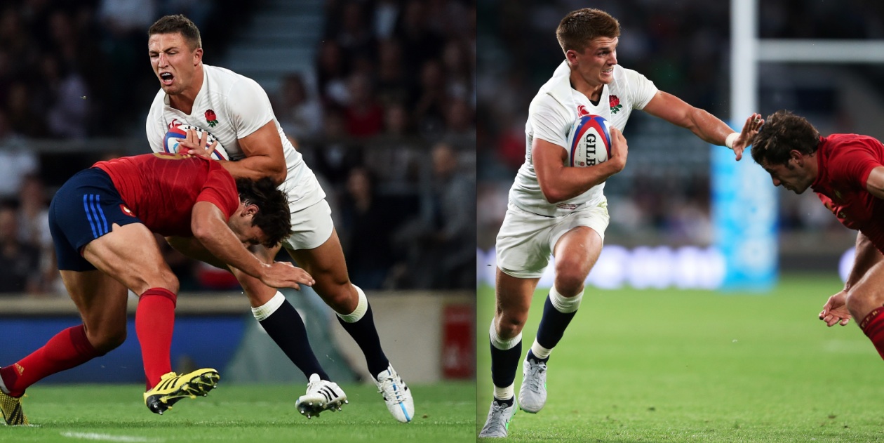 Sam Blade Rugby Analysis: How centres Sam Burgess and Henry Slade combined for England ...
