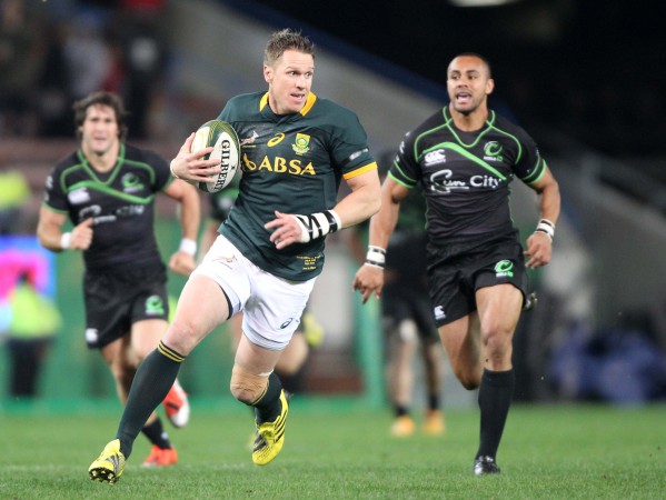 Back in the mix: Jean de Villiers has gotten the all-clear to start