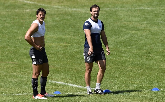 Francois Trinh-Duc and Morgan Parra