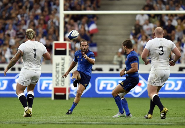 Pulling the strings: Freddie Michalak was in fine form for France