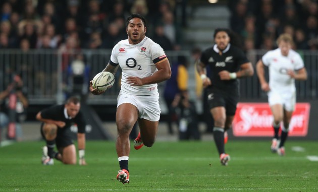 Missing in action: Manu Tuilagi will be a big miss for England this World Cup