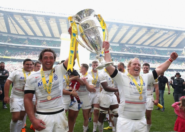 Jacques Burger won the Aviva Premiership with Saracens last season