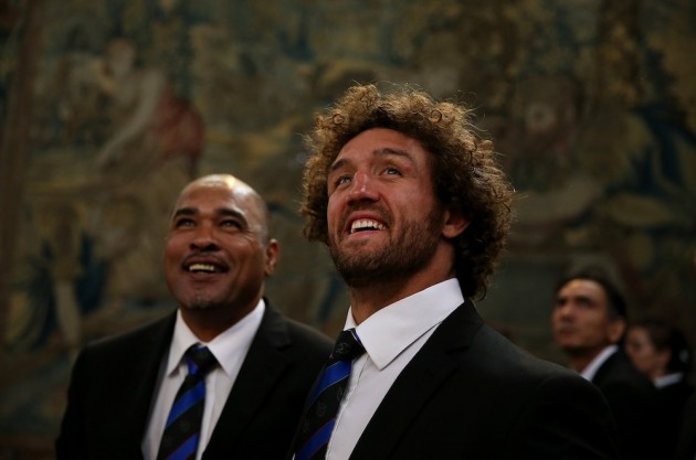 Jacques Burger before the 2015 World Cup