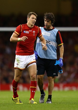 Unhappy ending: Liam Williams suffered an unwelcome injury (Photo: Getty Images)