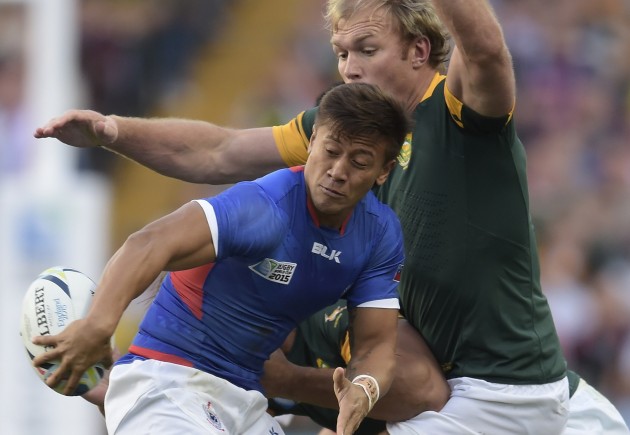 Fine showing: Tim Nanai-Williams kept the Boks guessing