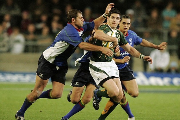 Jaque Fourie against Namibia in a 2007 game
