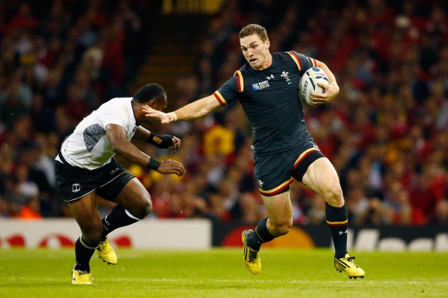 George North switches to centre to face the Wallabies. Photo: Getty Images.
