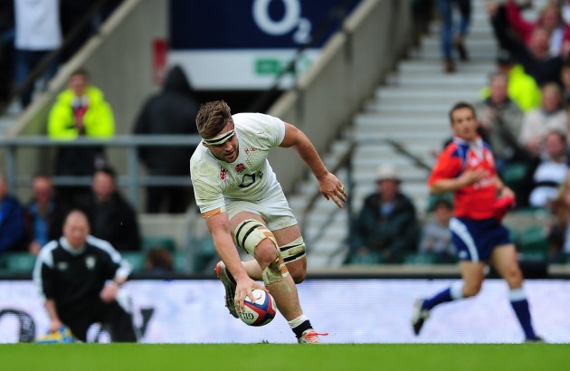 Livewire: Jack Clifford scores against the Barbarians