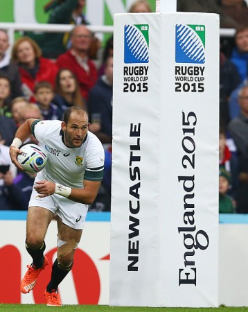 I'm here: Du Preez's World Cup appearance was unexpected. (Photo: Getty Images)