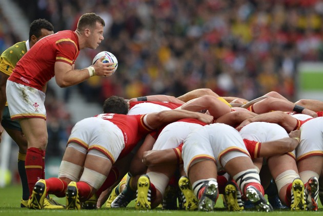 Wales scrum