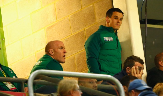 Paul O'Connell and Johnny Sexton