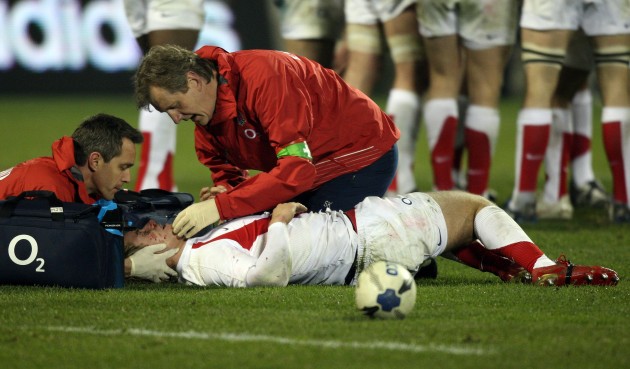 In the thick of it: Dr Simon Kemp in 2008