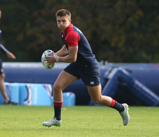 First game for Henry Slade at the tournament. Photo: Getty Images.