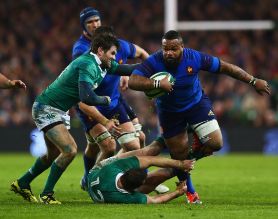 Big collisions between Mathieu Bastareaud Johnny Sexton are expected. Photo: Getty Images.