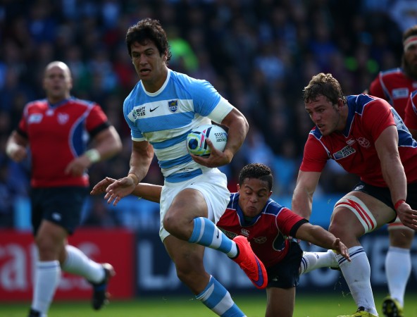Matias Moroni looked unstoppable for Argentina. Photo: Getty Images