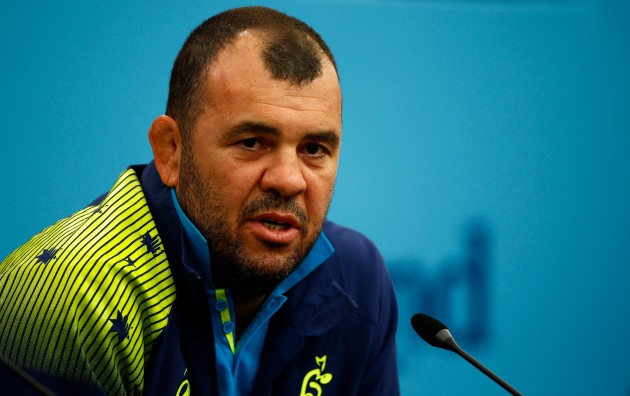 Michael Cheika has made a bold call to start McMahon. Photo: Getty Images.