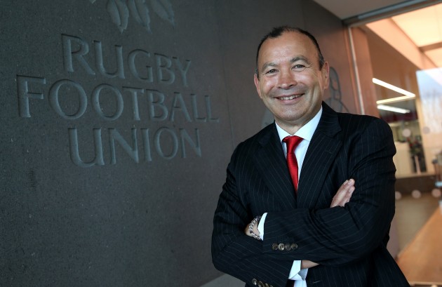 Clean slate: Eddie Jones in his first appearance at Twickenham