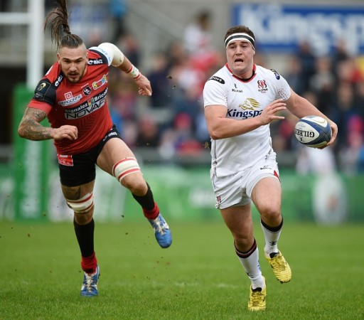 Hair-raising: Pierrick Gunther (left) with his unusual sense of style. (Photo: Getty Images)