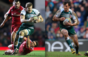 Duo of the decade: Tom Croft and Matt Smith are celebrating a testimonial year with Leicester Tigers